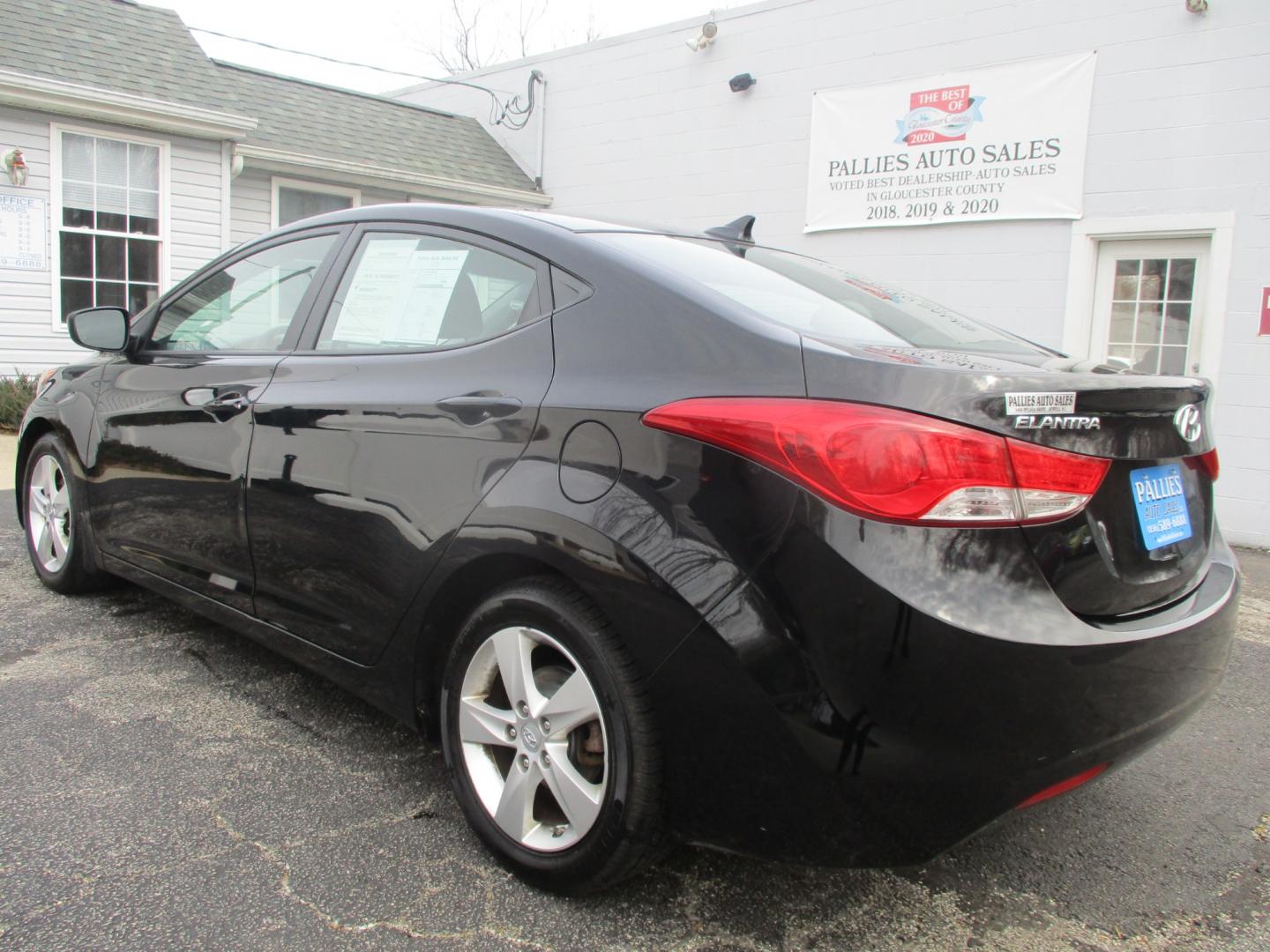 2013 BLACK Hyundai Elantra (5NPDH4AE3DH) with an 1.8L L4 DOHC 16V engine, AUTOMATIC transmission, located at 540a Delsea Drive, Sewell, NJ, 08080, (856) 589-6888, 39.752560, -75.111206 - Photo#2